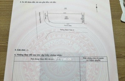 Bán đất GÓC 2MT đường Lê Công Kiều và Thanh Vinh 12